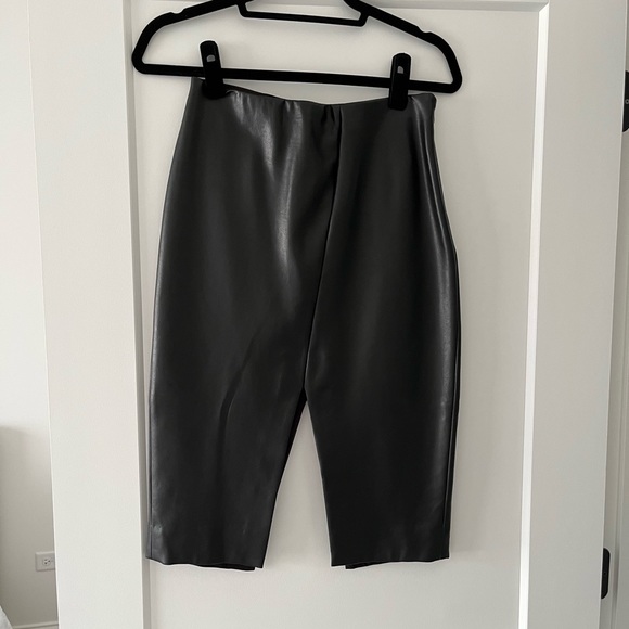 Aritzia Skirts Aritzia Leather Skirt By Babaton Poshmark